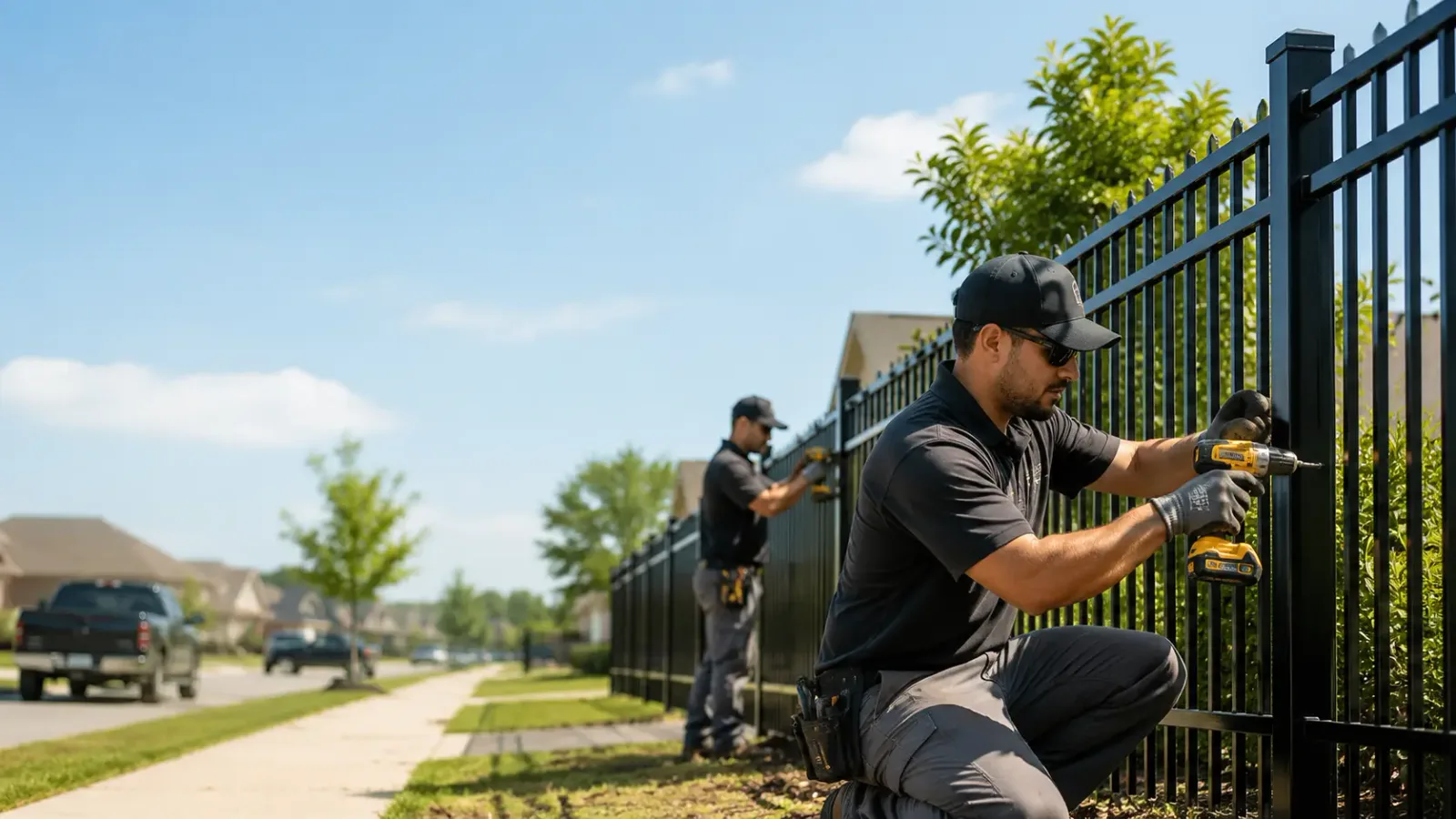 Metal Fence Installation in Cunningham, KY